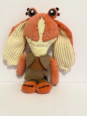 Disney Star Wars Gungan Plush 7" Press Creature Makes Sounds Stuffed Animal Toy